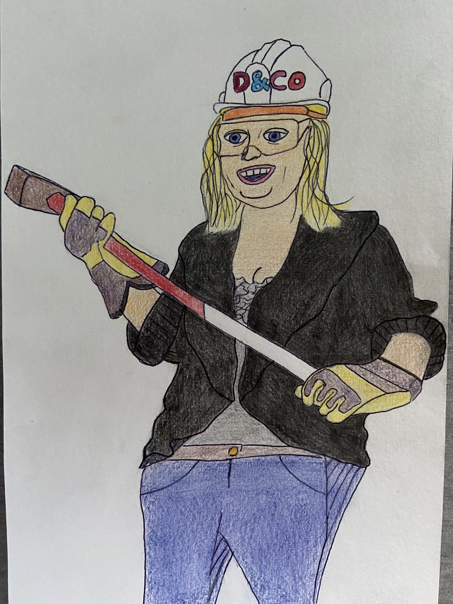 PauseWuntch's tweet photo. Aujourd’hui j’ai dessiné @DamidotValerie ... me bloque pas stp, c’est le confinement qui m’a fait dérailler... 😭 https://t.co/Ix7PfjybUr