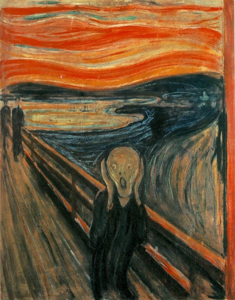 The explosion blacked out and/or reddened the sky all over the world for years. Some speculate that it's the inspiration for the red sky in Edward Munch's "The Scream" in 1893.