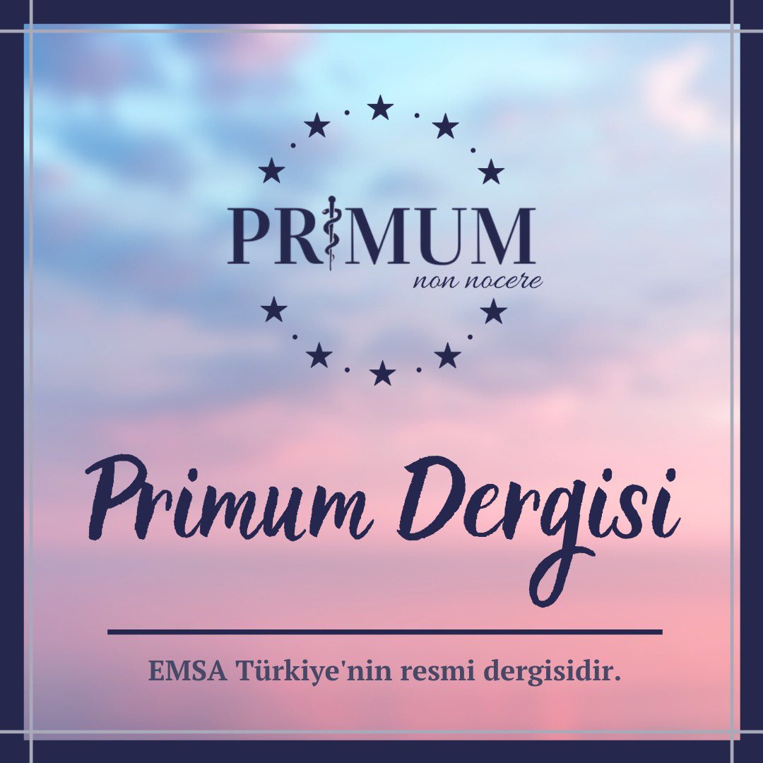 primumturkey's tweet photo. EMSA Türkiye Primum Dergisi, Kapasite Geliştirme Departmanı tarafından yürütmesi gerçekleştirilen, EMSA Türkiye’nin resmi yayın organıdır. #Primum https://t.co/koRPcZJg8e