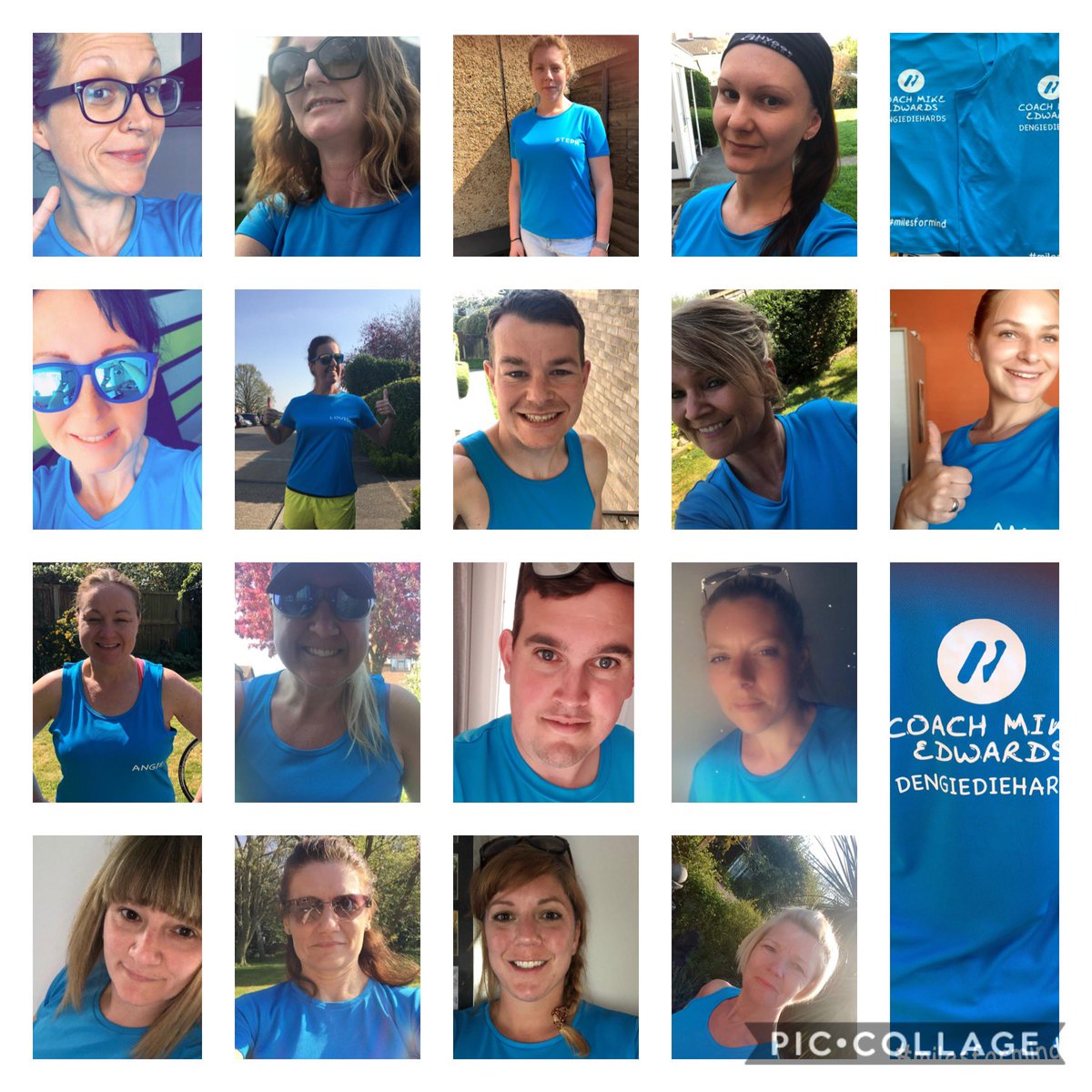 #milesformind | Our athletes have been out in force getting their daily exercise in over the Easter weekend in their brand new t-shirts and vests all ready for taking on <a href="/runr_uk/">Runr</a> #milesformind <a href="/MindCharity/">Mind</a> in May for our team, the Dengie Diehards.

🏃‍♂️🏃‍♀️💙🏅
#MentalHealthMatters