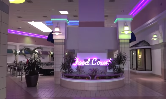 Mall DecoSimilar to Neon Brutalism but replace the monolithic simplicity with classiness and sophistication. Combining futurist geometry and neon trim with marble and tile flooring, art deco symmetry, and skylights, Mall Deco seeks to bring upper-class aesthetic to the masses.