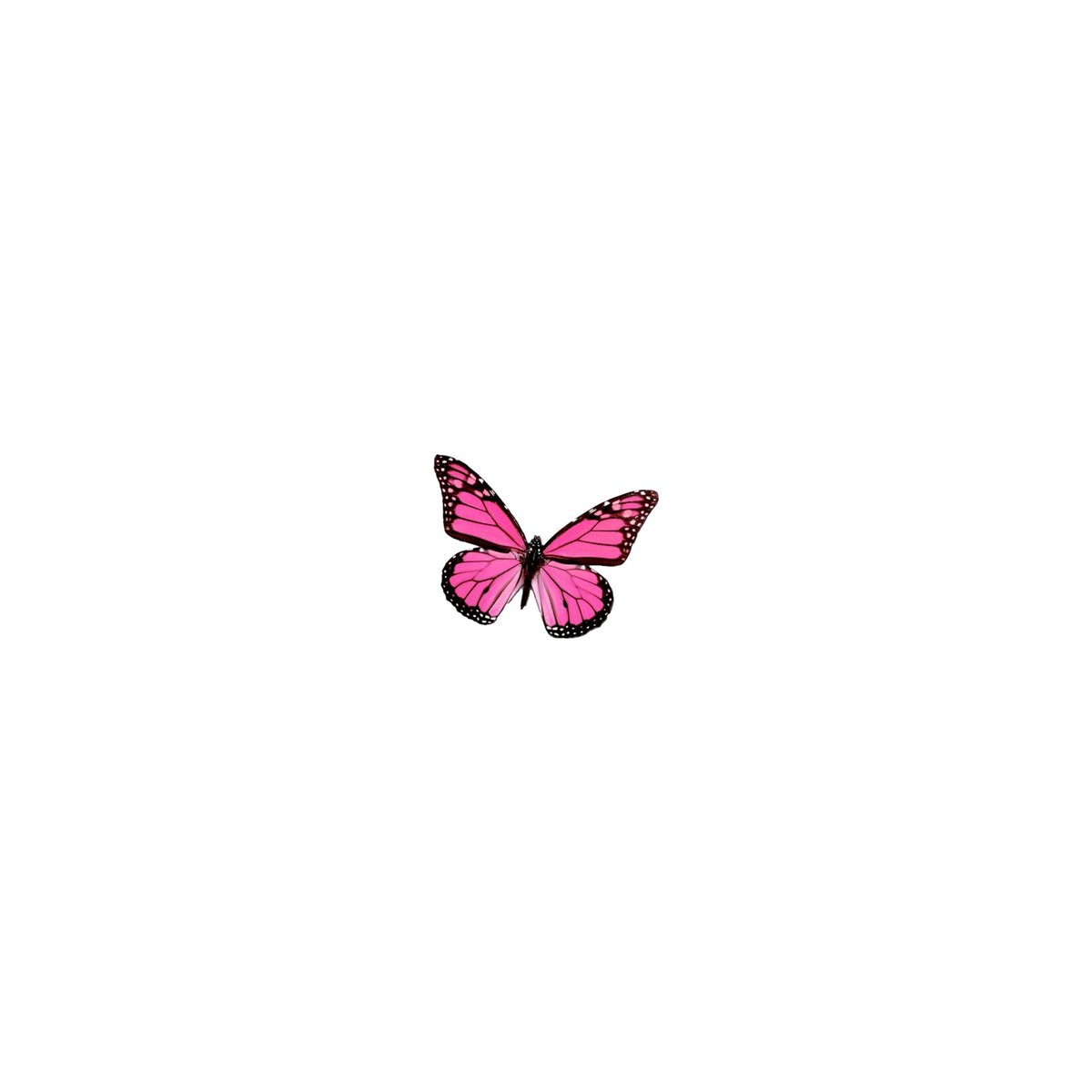 — [♡] ; pink butterfly