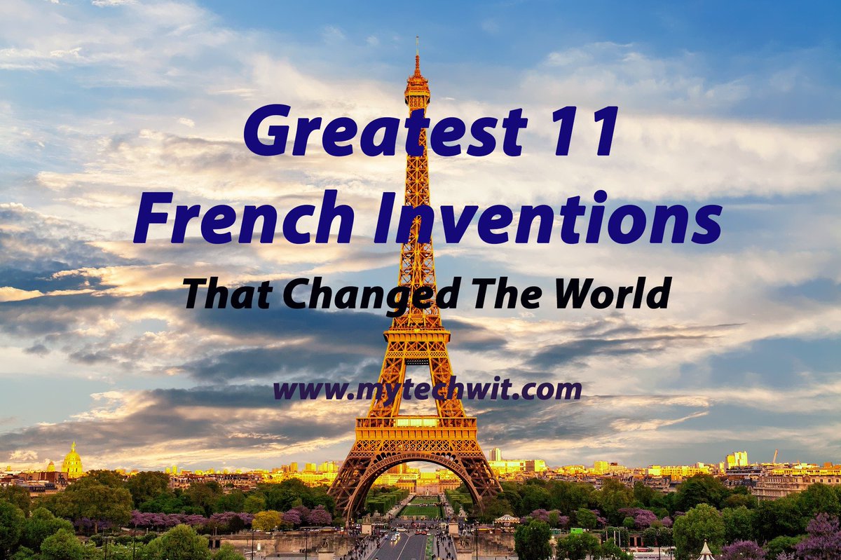 mytechwit's tweet image. Are you curious enough to explore the world of inventions? If yes, then this article is for you! It is all about the greatest French inventions. Click the link below to feed your curious mind!
mytechwit.com/great-french-i…