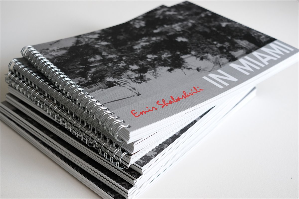 Found_Film's tweet photo. "IN MIAMI" by Emir Shabashvili : 90 pages, 88 photographs : stay tuned https://t.co/i06x2zd1ik