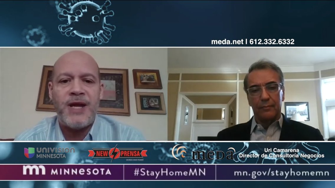 NewPrensa's tweet image. Enlaces Café Libre esta semana sobre COVID-19 en @Univisionmn17 en colaboración con @NewPrensa Links to today’s Café Libre program on COVID-19 on @Univisionmn17  #QuedateEnCasa #QuedateEnCasaMN
youtube.com/watch?v=COr4SZ…
youtube.com/watch?v=czTl7A…
youtube.com/watch?v=c2fVvz…