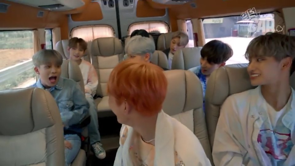 Look at Jongho's face when Hongjoong hit him (lightly) for choosing shower over taking a bathAs if that really hurts  This one still make me laugh