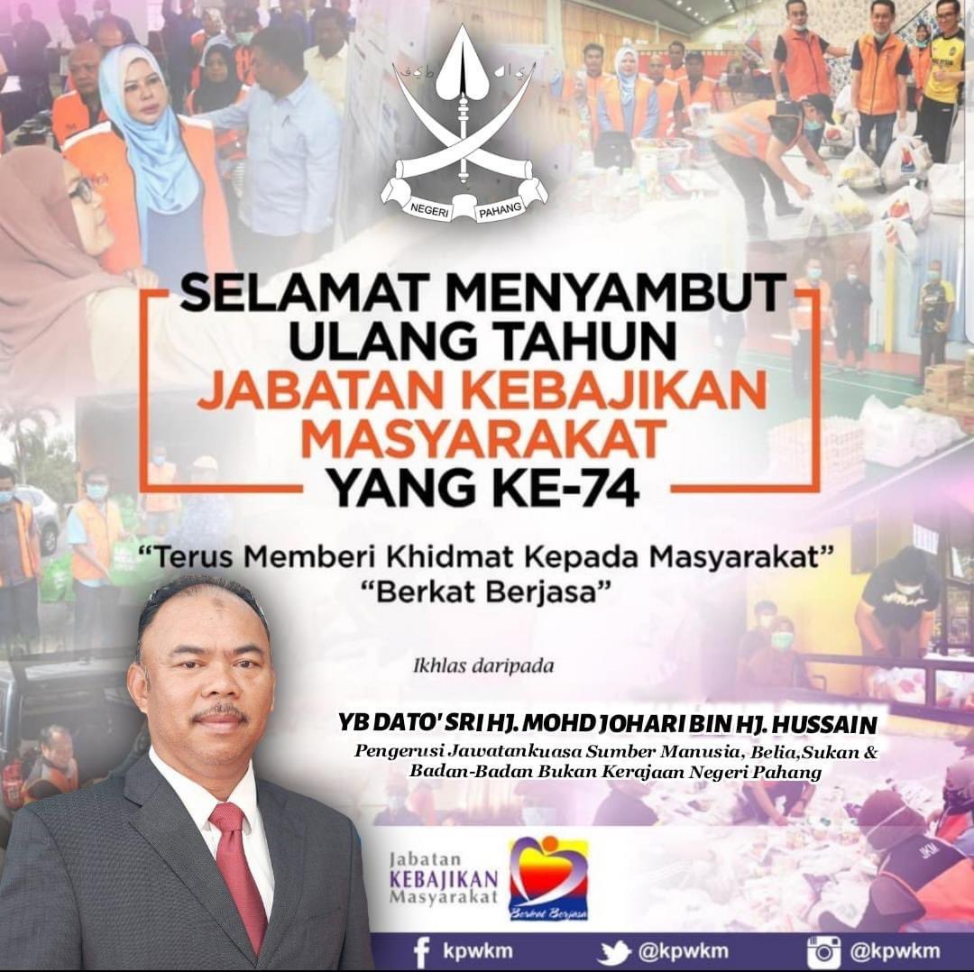 Pahang jkm PERSATUAN PENGASUH