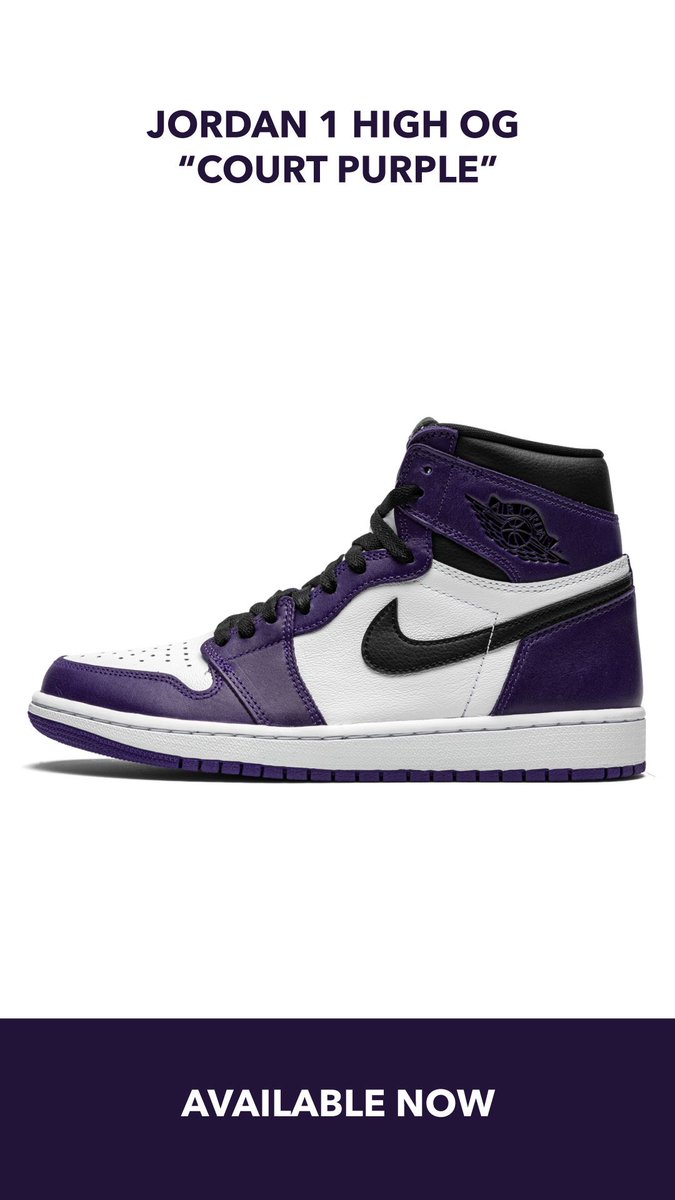 TheSoleLibrary's tweet image. Jordan 1 High OG “Court Purple”

Links to purchase -&amp;gt; thesolelibrary.com/pages/jordan-1…

#TheSoleLibrary