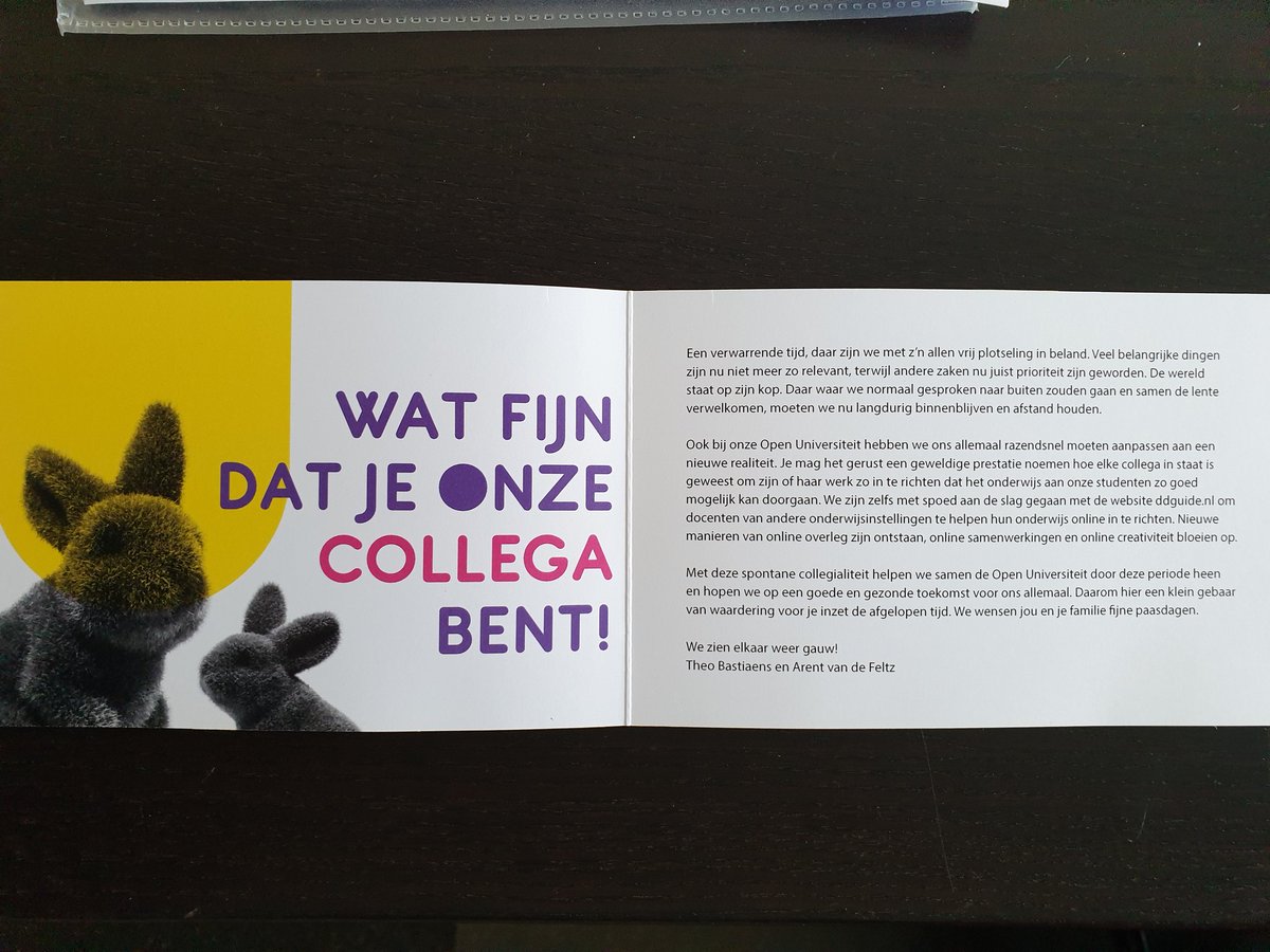 Judith Semeijn (@jsmatou) on Twitter photo Ouderwets leuk; post in de brievenbus, met iets lekkers erbij #daslief <a href="/OU_Nederland/">Open Universiteit</a> , heel fijn om bij te kunnen dragen #samensterk en goede Paasdagen voor iedereen! Ouderwets leuk; post in de brievenbus, met iets lekkers erbij #daslief <a href="/OU_Nederland/">Open Universiteit</a> , heel fijn om bij te kunnen dragen #samensterk en goede Paasdagen voor iedereen!