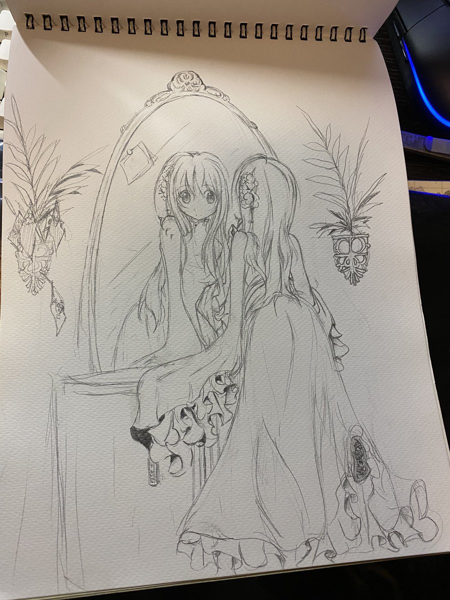 Found my sketch book from about 10 years ago gslfjahdlskhdoalalal 