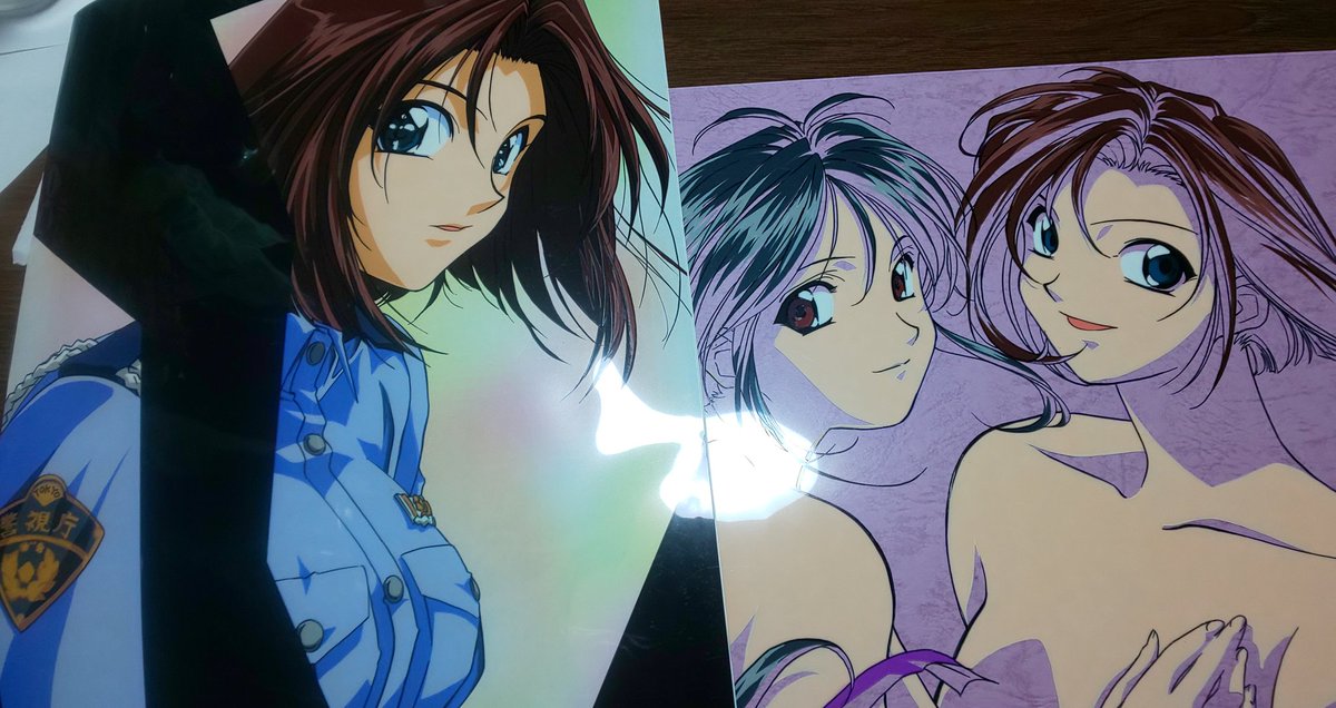 昔描いたセル画2 #逮捕しちゃうぞ