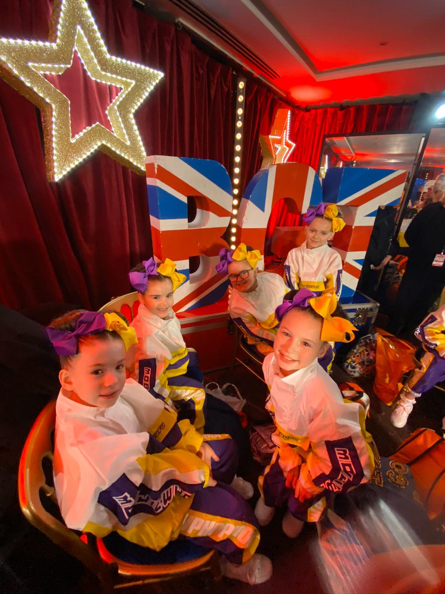 NuCrew1's tweet photo. Behind the scenes here we have Catherine Darci Lucia Lara and Kenzie #ispy #bgt https://t.co/MQV5KQnGp3