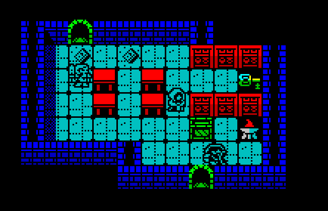 PixelArtM's tweet photo. I'm making a ZX spectrum game with @mojon_twins' #mk1 engine.
#churrera #speccy #screenshotsaturday #gamedev #StayAtHome https://t.co/y5yQky4yx9