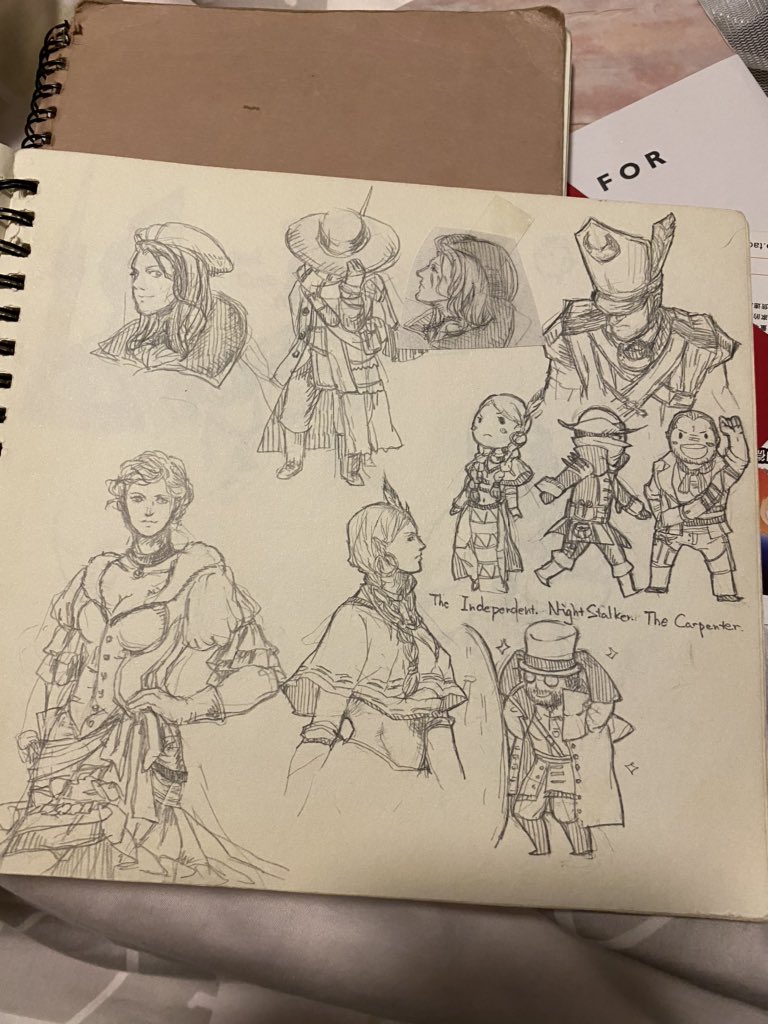 Some Assassins creed multiplayer fan art from 2014. I really really miss the game lolllllll