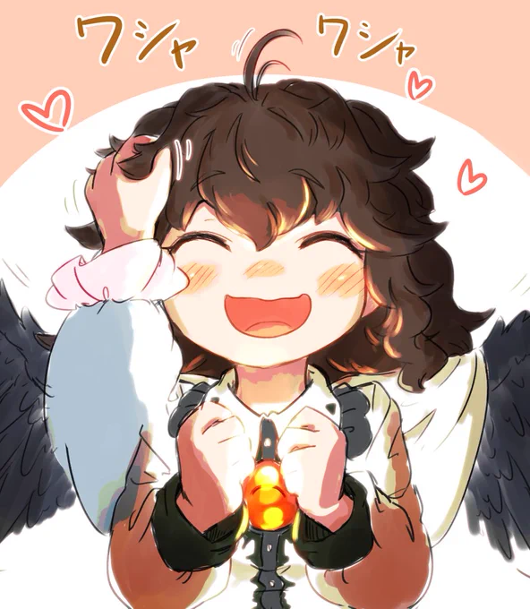 頑張ったあなたはおくうちゃんをワシャワシャしてもよい 