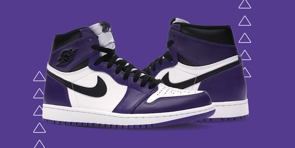 court purple jordan 1 stock x
