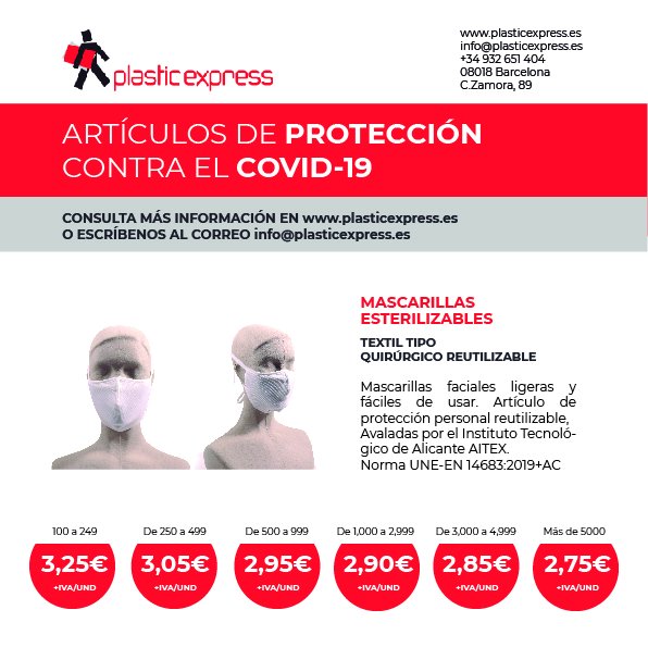 Plastic_Express's tweet image. Mascarilla protectora anticontagio #coronavirus #COVID2019 #COVIDー19