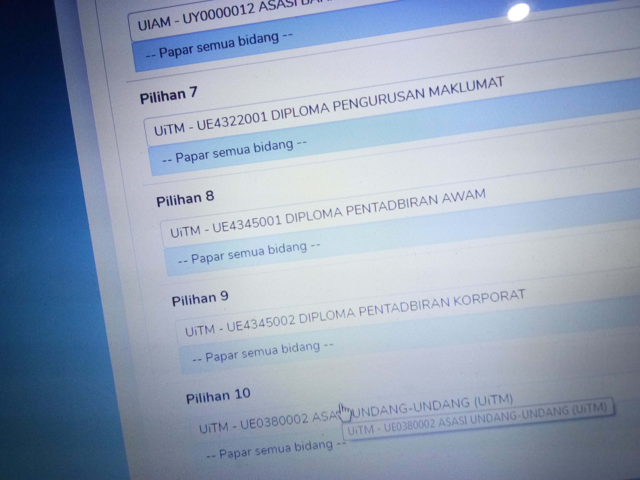 بلقيس On Twitter Ok Nak Kemaskini Balik Sebab Nervous Gigit Kuku Pulak Ada Org Cakap Kadang2 Dapat Upu Pilihan Bawah2 Aku Dhla Letak Ikut Dan Ja Yang Diploma Pengurusan Maklumat Diploma Pentadbiran Awam Diploma Pentadbiran