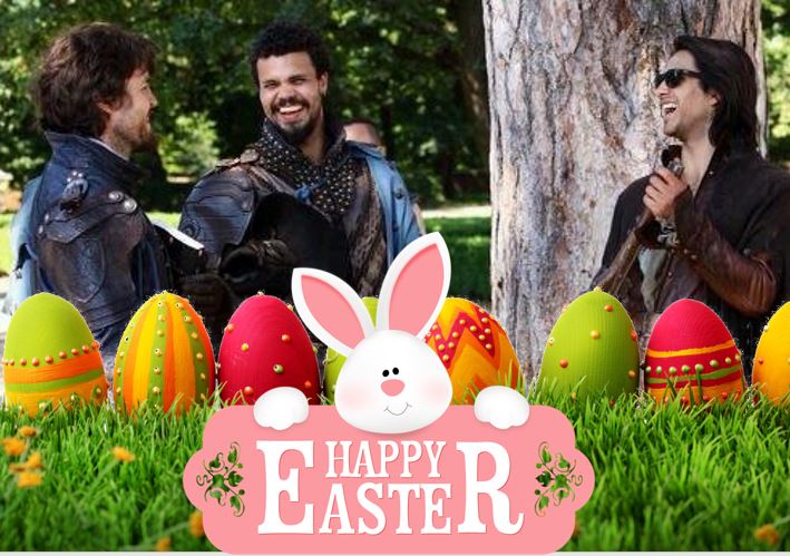 Buona Pasqua dalla community italiana di The Musketeers^^
#TheMusketeersItaly #buonaPasqua #HappyEaster