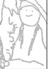 味のあるファーさんが描けた 