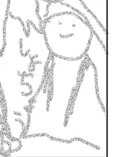 味のあるファーさんが描けた 