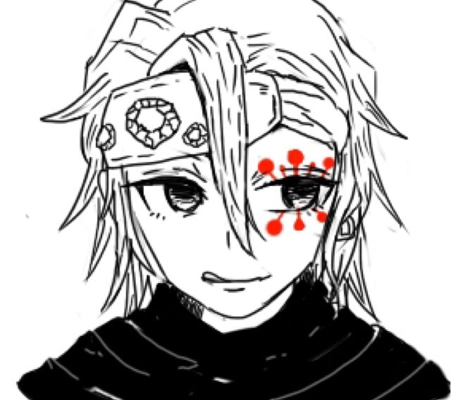 そで始まる人さんがTwitterに投稿した宇髄天元(鬼滅の刃)のイラスト。