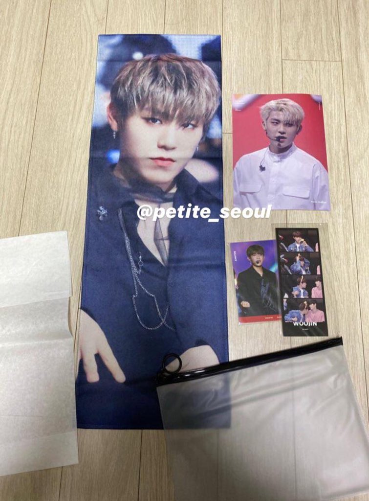 1st payment prices: 4. Woojin Slogan = RM45 each5. 2 Photobook = RM256. Wanna one membership kit = RM30