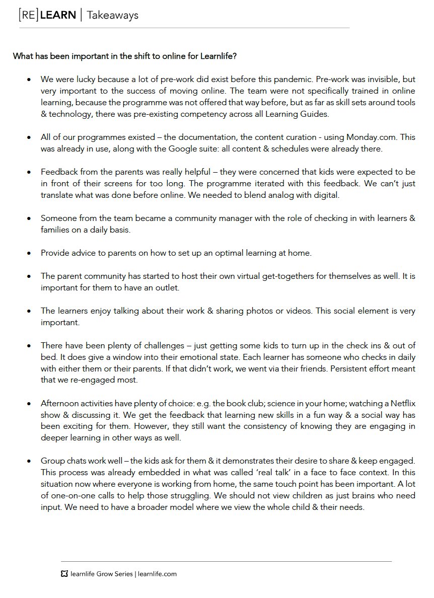 Stephen_H's tweet image. ‘Focus on core things: learners, wellness &amp;amp; learner engagement’: 5th video in #relearn2020 series with @devincarberry from @wearelearnlife bit.ly/3ccxm8a. Devin talks of experience moving the Learnlife Barcelona learnlife.com/barcelona #edchat #learn 
#hope #stayathome