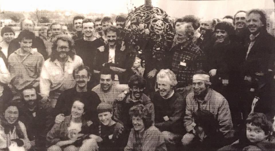 Built 29 years ago this weekend in #Letterkenny by a gathering of master blacksmiths from all over Ireland and the UK. Organised by Joe Bonnar, <a href="/donegalcouncil/">Donegal County Council</a> &amp; <a href="/lkchamber/">Letterkenny Chamber</a>