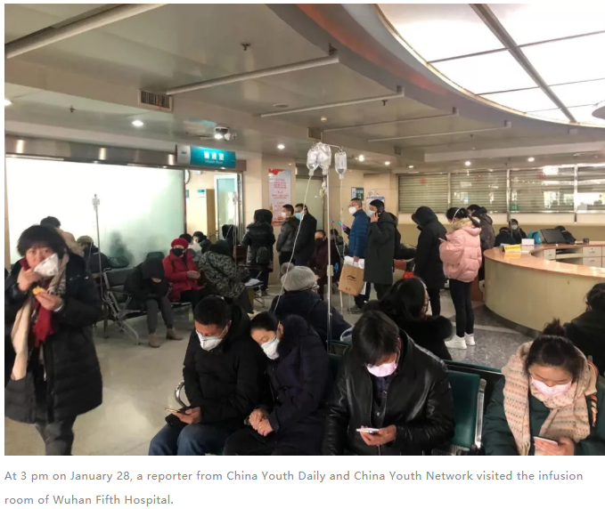In China, as an ever-increasing number of patients swarmed local hospitals no public mitigation measures were evident. A lunar year banquet scheduled in Wuhan proceeded as planned January 18th, and 40,000 families gathered to share home-cooked food 9/n