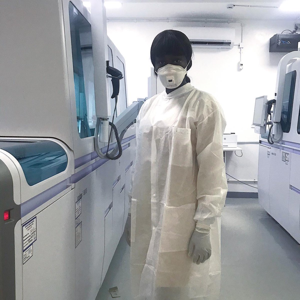ajanifaith's tweet photo. My wife &amp; I are committed and ready to join the fight against #COVIDー19. That's our call. Please stay safe to keep us safe! 
#MolecularTesting #PCR
@YmlsfNigeria
@ncdc
@MedLabNigeria
@AMLSNNational
@blinzobz 
@AbimbolaOnaolu
@JOGREAT_1 @ConvoMed 
 #MLS4COVID19 @adeclassy https://t.co/LIPDWlkQPl