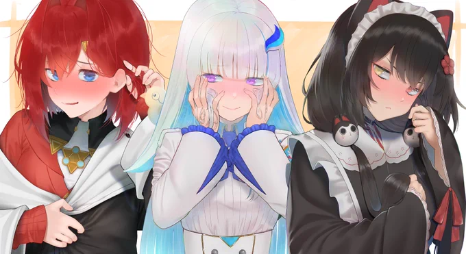 並べてみた
#さんばか 