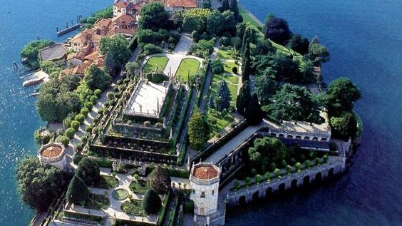 isola bella- one of the borromean islands of lago maggiore- beautiful gardens and baroque palace- palazzo borromeo (1632)