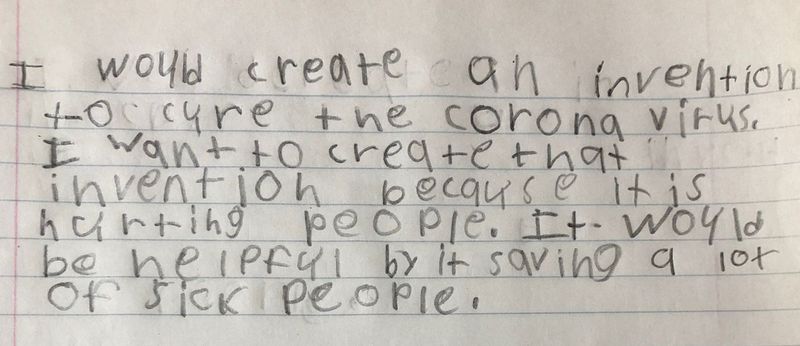 JPalochko's tweet photo. This was a special story to write: Bethlehem third graders write their teacher letters sharing what their days have been like since school closed and their thoughts on coronavirus. 
https://t.co/fNsRjaopdz https://t.co/VaUJuV2bJc