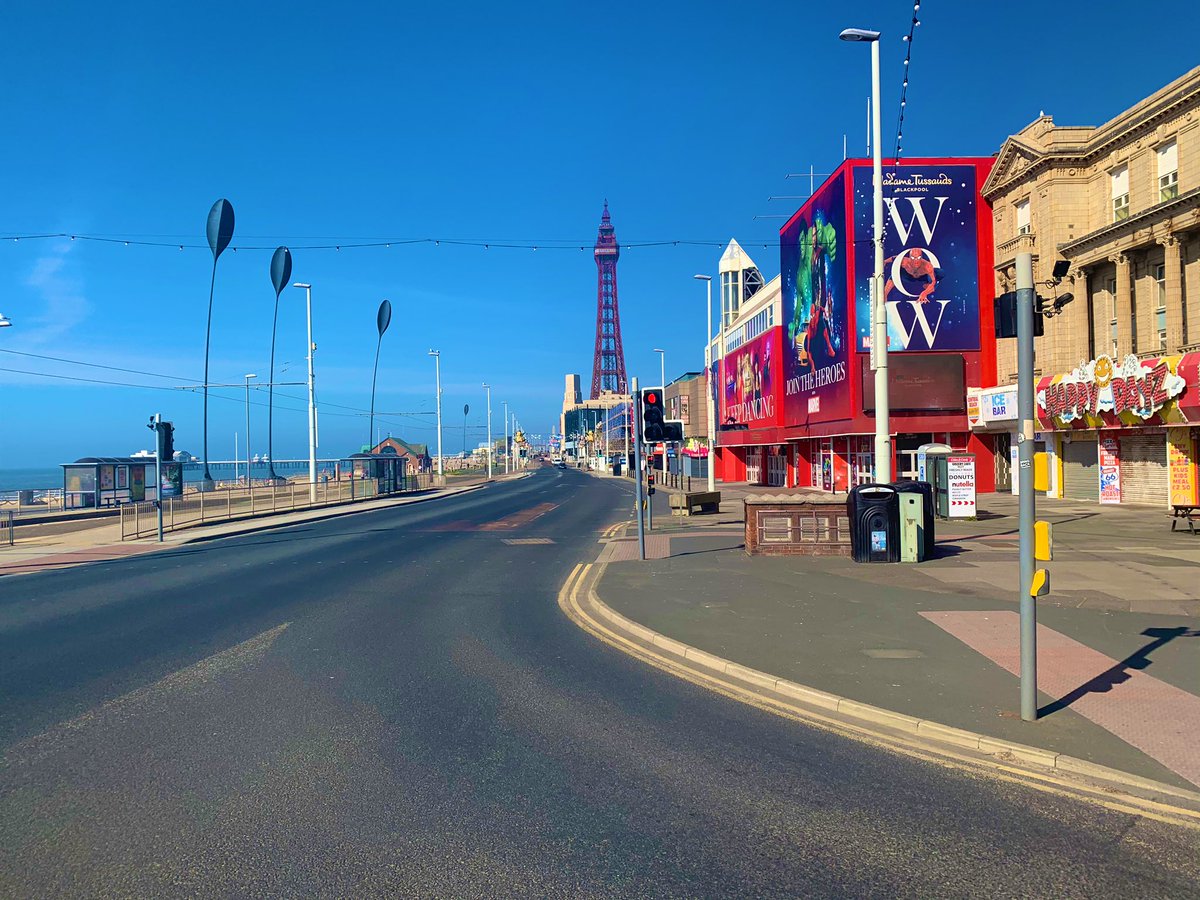 Driving round at work looking for fly tipping today since spike in rubbish fires since lockdown. Least most of Blackpool are listening and staying home 👍 #StayHomeSaveLifes  #dontflytripuseaskip #dontplaywithfire #firefighters