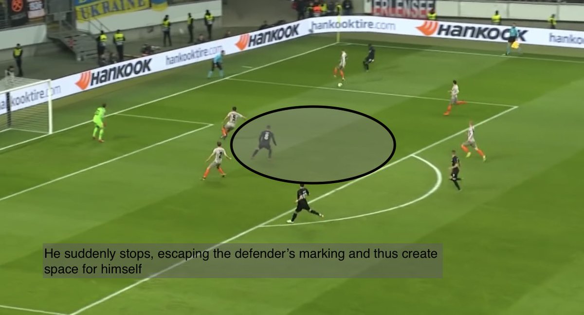 His movement and positioning are part of what makes him a deadly goal scorer, putting himself in positions where there are sufficient spaces for him to score goals. Below I will use some examples to show this off.