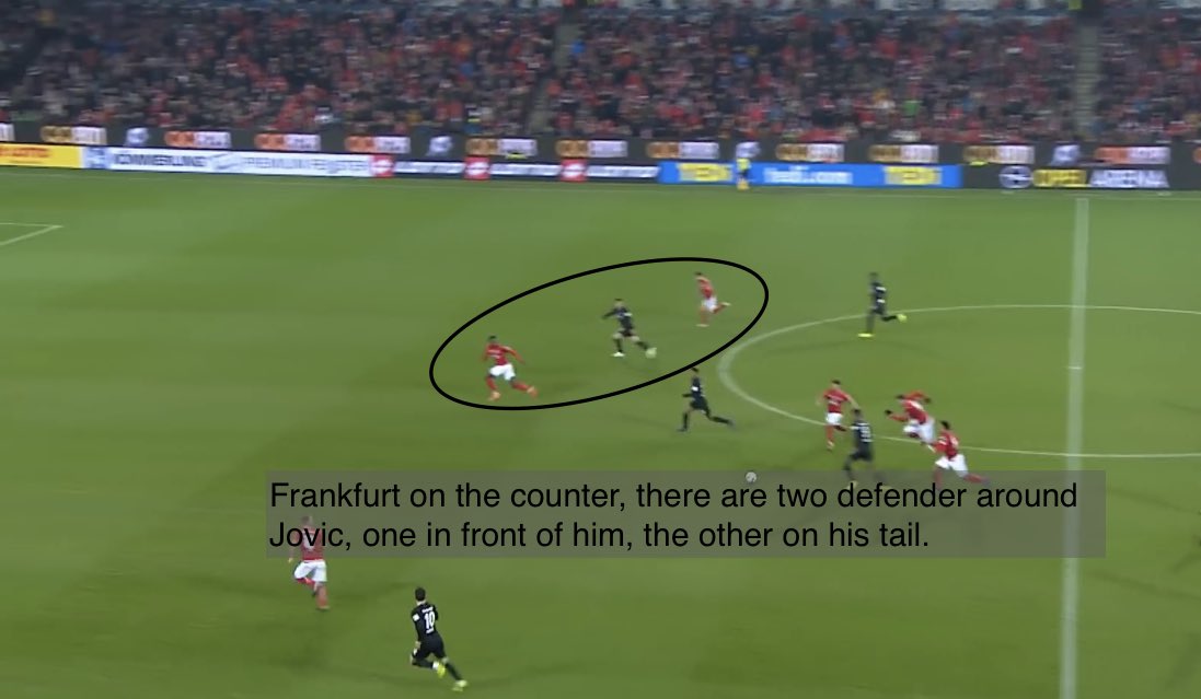 His movement and positioning are part of what makes him a deadly goal scorer, putting himself in positions where there are sufficient spaces for him to score goals. Below I will use some examples to show this off.