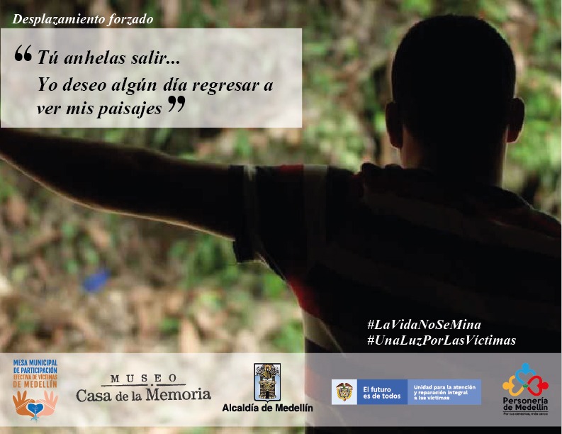 mesavictimasmed's tweet photo. Muchas  víctimas esperan retornar algún día a su tierra... 
#UnaLuzPorLasVíctimas 
#FelizSabado #QuedateEnCasa 
@anilpa2 @CasadelaMemoria @personeriamed @IvanDuque @ACNURSuramerica @AveFenixOV @UnidadVictimas @AlcaldiadeMed @CasadelaMemoria @conpazmed https://t.co/KYYa0MszrV