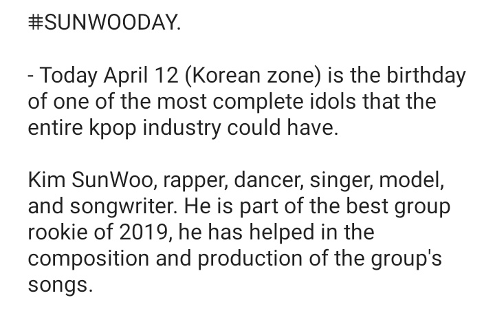 pockylovx's tweet photo. Not a thousand words can express what I truly feel. Sunnie, Thank you for existing, on behalf of all The B, we love you. ❤️

#HAPPY_SUNWOO_DAY #SUNSHINE_SUNWOO_DAY 
#사월의_햇살_김선우 
#SUNWOODAY 
@Creker_THEBOYZ @WE_THE_BOYZ https://t.co/ODjmM8PtaT