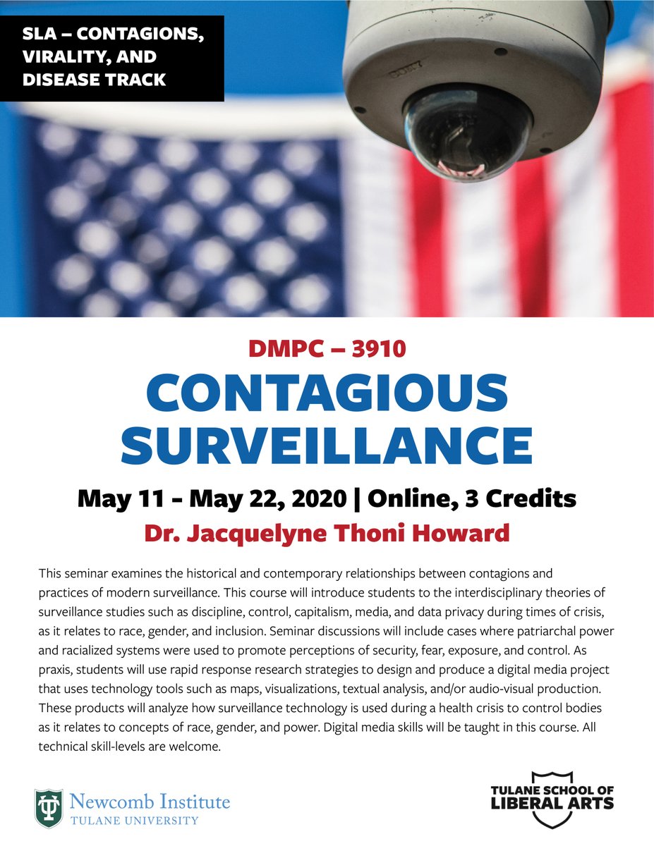 Trying to decide which <a href="/Tulane/">Tulane University</a> summer course to take? Join Dr. Thoni Howard for a seminar examining the relationship between contagion and surveillance.
