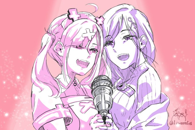 光是一起唱歌我就快尊死了😇😇
聽到ライオン我整個鳥肌炸裂😇

#にじさんじ性癖コンビ #巴絵 #いらすこや 