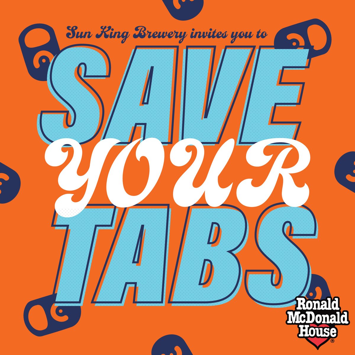 SunKingBrewing's tweet photo. Today kicks off our annual Save Your Tabs Collection for the Ronald McDonald House of Central Indiana.
Start saving those Tabs so we can reward you later with Sun King Gift Cards.
More information to come. We just wanted to give you a head start!
#saveyourtabs #sunkingbrewery https://t.co/NWSSJecxaR