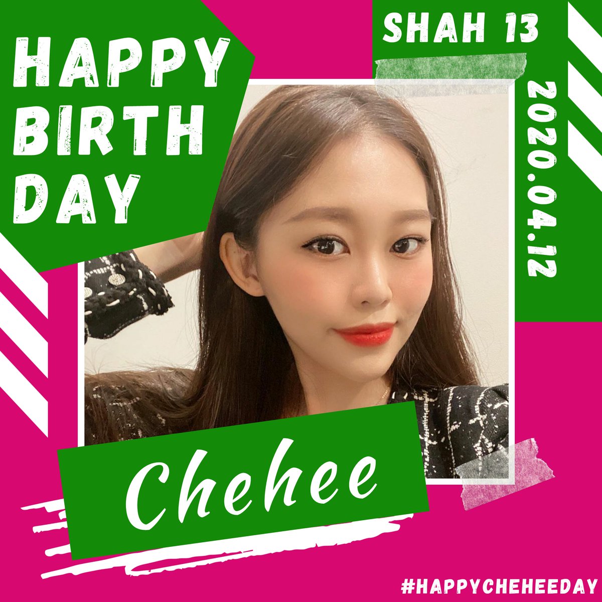 shah_13_'s tweet photo. Happy Birthday to Chehee!!! 🎂🎉
#HappyCheheeDay
#HUB #Chehee
@HUB_official_ https://t.co/J8iuM4fS8W