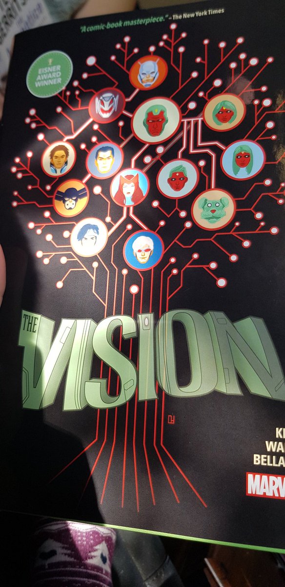 The Vision is fantastic. Stellar writing and art. Perfect example of a simple premise executed tremendously