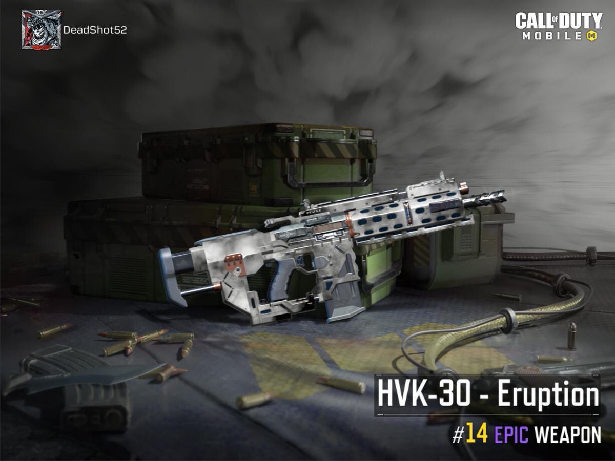 DeadShot_52_'s tweet photo. All the new Epic weapons I’ve gotten so far! In @PlayCODMobile #cod #CoDMobile #gaming #codweapons #gamingweapons https://t.co/8GpCFm4YlK