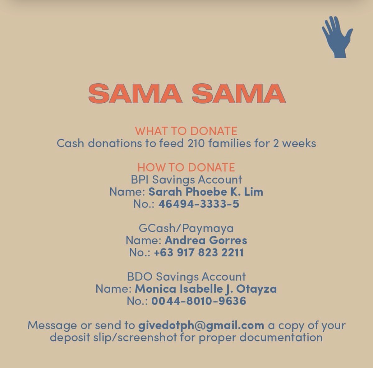 nottodaycovid19's tweet photo. Fourth wave of FUNDRAISERS FOR COMMUNITIES! The livelihood, financial security, health, &amp; safety of different families around Metro Manila are threatened by #COVID19PH. 👨‍👨‍👧👩‍👧‍👦

Check out our Master File: https://t.co/E9zqWB2jOY for a complete list of information. #NotTodayCOVID19PH https://t.co/DId1Ftapnb