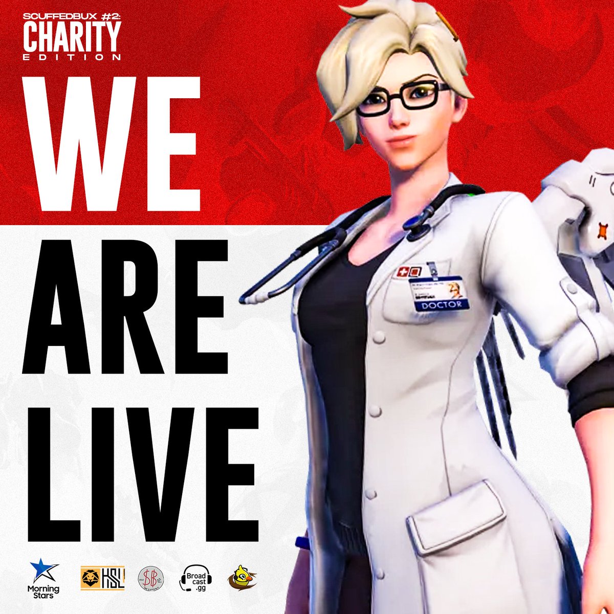 And we are live! Come join us in these streams and support the cause!
🇬🇧 twitch.tv/broadcastgg/
🇮🇹 twitch.tv/dragoneddyow
🇫🇷 twitch.tv/castersnest/