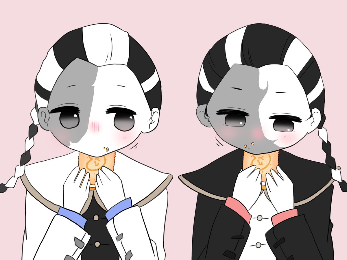 Uni 白黒無常 ビスコ 第五人格イラスト