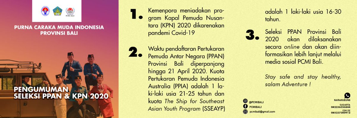 PCMI Bali tweet media