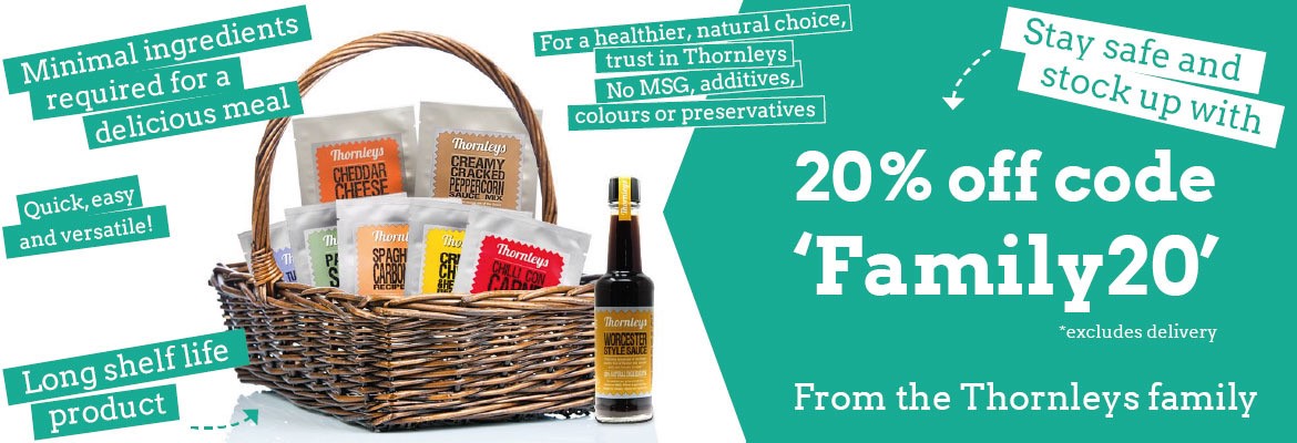 FabFarmShops's tweet photo. Why not stock up with @ThornleysNF quick &amp; easy, wholesome &amp; natural sauce mixes with this generous 20% OFF code?
‘family20’  
https://t.co/exRH0uSR9v
#thornleys #glutenfree #sauce #vegetarian #homemade https://t.co/bk43wjxLzK